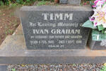 TIMM Ivan Graham 1932-1996 & Bessie GOOSEN 1932-2003