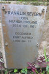 SEVERN Franklin 1914-1998