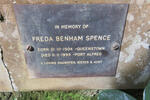 SPENCE Freda Benham 1904-1995