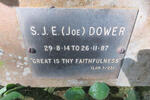 DOWER S.J.E. 1914-1987