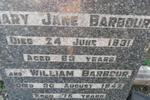 BARBOUR William -1942 & Mary Jane -1931