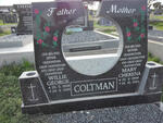 COLTMAN Willie George 1928-1996 & Mary Cherena 1948-2012