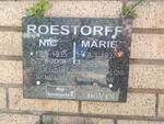 ROESTORFF Nic 1935-2008 & Marie 1937-