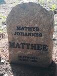 MATTHEE Mathys Johannes 1914-1927