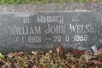 WELSH William John 1869-1958