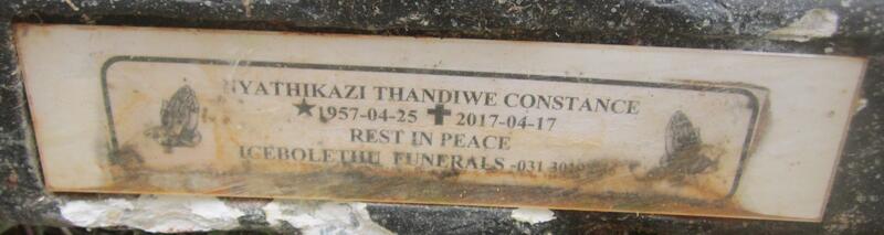 NYATHIKAZI Thandiwe Constance 1957-2017