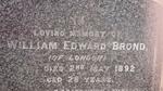 BROND William Edward -1892