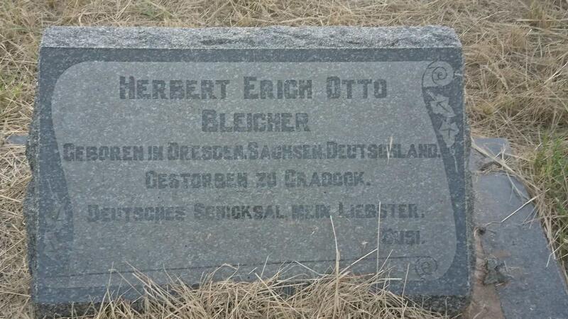 BLEICHER Herbert Erich Otto