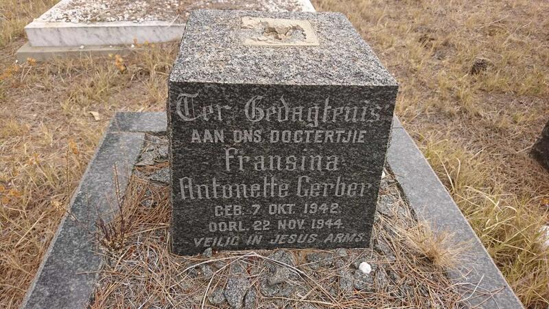 GERBER Fransina Antonette 1942-1944