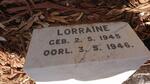 ? Lorraine 1945-1946