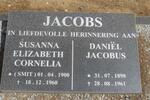 JACOBS Daniel Jacobus 1898-1961 & Susanna Elizabeth Cornelia SMIT 1900-1960
