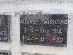 FAIRHEAD Audrey 1914-1982
