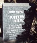 DUBE Patience 2005-2006