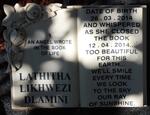 DLAMINI Lathitha Likhwezi 2014-2014