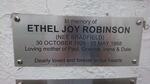 ROBINSON Ethel Joy nee BRADFIELD 1929-1988