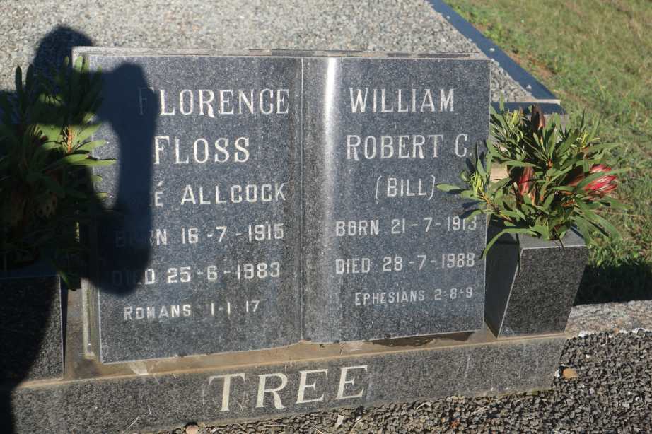 TREE William Robert C. 1913-1988 & Florence ALLCOCK 1915-1983