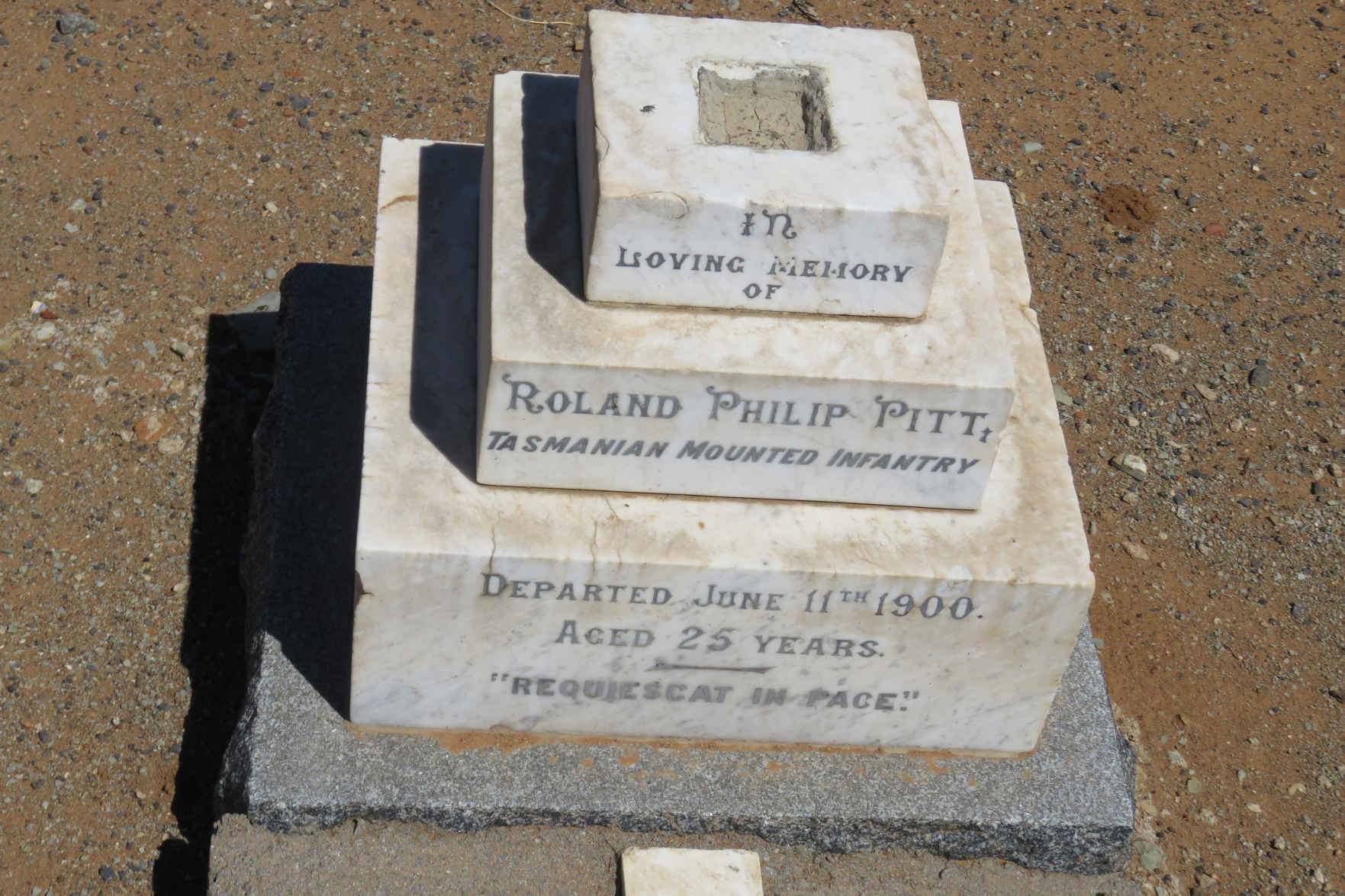 PITT Roland Philip -1900