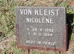 KLEIST Nicolene, von 1992-1994