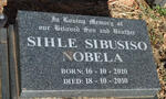 NOBELA Sihle Sibusiso 2010-2010