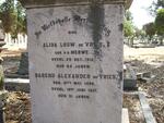 VRIES Barend Alexander, de 1830-1921 :: V.D. MERWE Alida Louw  -1912