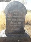 Free State, BOSHOF district, Dealesville, Ebenhaezer 1623, Single grave