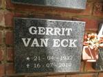 ECK Gerrit, van 1932-2010