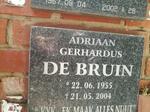 BRUIN Adriaan Gerhardus, de 1955-2004