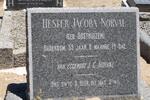 NORVAL Hester Jacoba nee OOSTHUIZEN