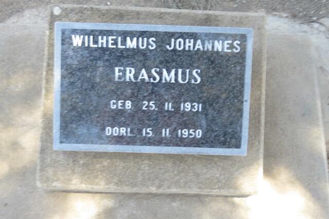 ERASMUS Wilhelmus Johannes 1931-1950