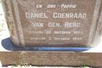 BERG Daniel Coenraad, van den 1885-1949