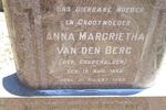 BERG Anna Margrietha, van den nee GELDERBLOEM 1889-1985