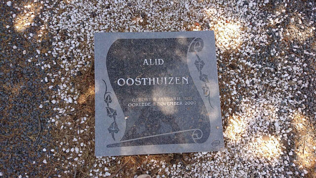 OOSTHUIZEN Alid 1931-2009