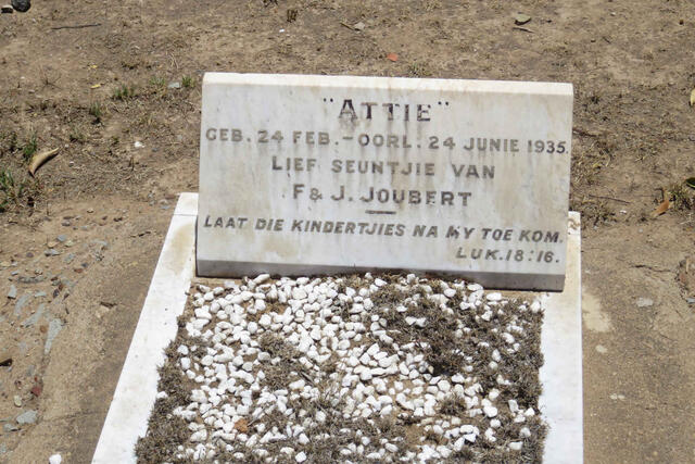 JOUBERT Attie 1935-1935