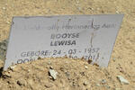 BOOYSE Lewiesa 1957-2011