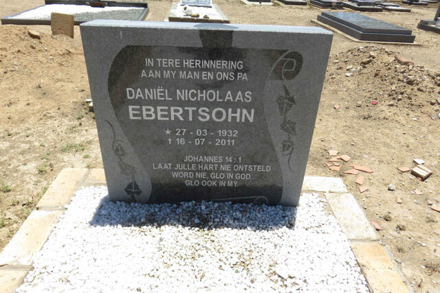 EBERTSOHN Daniël Nicholaas 1932-2011