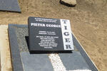 TIGER Pieter George 1957-2010