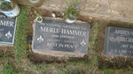 HAMMER Merle nee STEPHEN 1923-2013