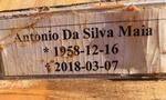 MAIA Antonio, DA SILVA 1958-2018