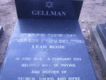 GELLMAN Leah Rosie 1928-2013