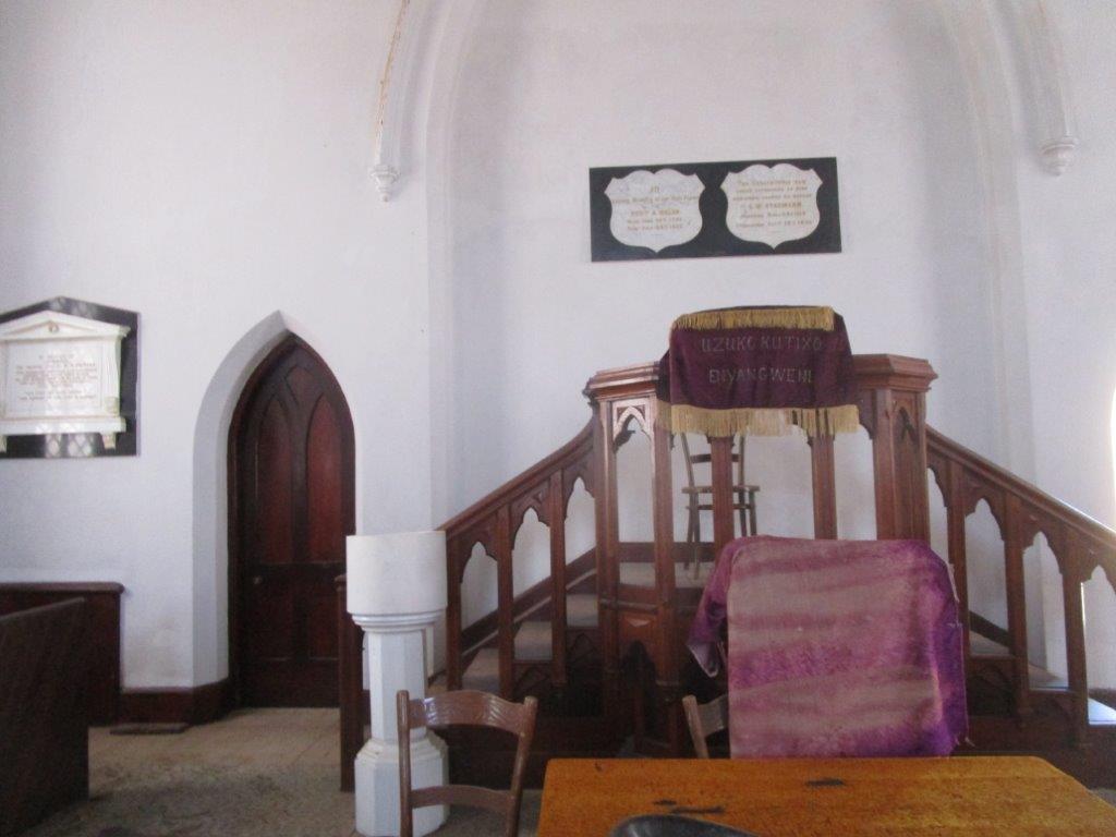 10. Interior of the church