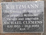 KIETZMANN Michael Clemens 1953-2003
