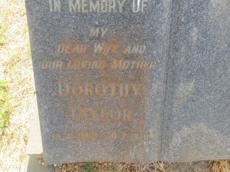 TAYLOR Dorothy 1895-1970