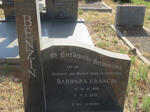 BENZIN Barbara Francis 1932-2002