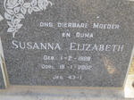POTGIETER Smartryk Trichard 1919-1976 & Susanna ELizabeth 1929-2002