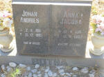 BOTHA Johan Andries 1911-1982 & Anna Jacoba 1916-1992