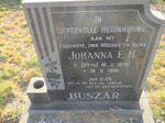 HUSZAR Johanna E.H. nee OTTO 1929-1981