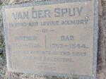 SPUY ?, van der 1863-1944 & ? 1863-1938
