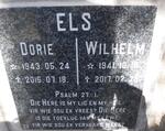 ELS Wilhelm 1941-2017 & Dorie 1943-2015