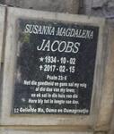 JACOBS Susanna Magdalena 1934-2017