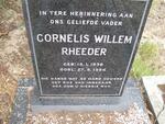 RHEEDER Cornelis Willem 1938-1994